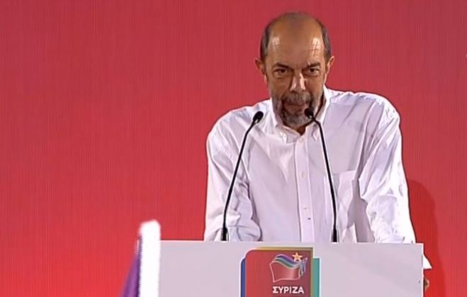 O Nίκος Μπελαβίλας προλογίζει τον Αλέξη Τσίπρα